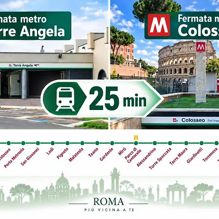 Appartement White - Metro C Rome